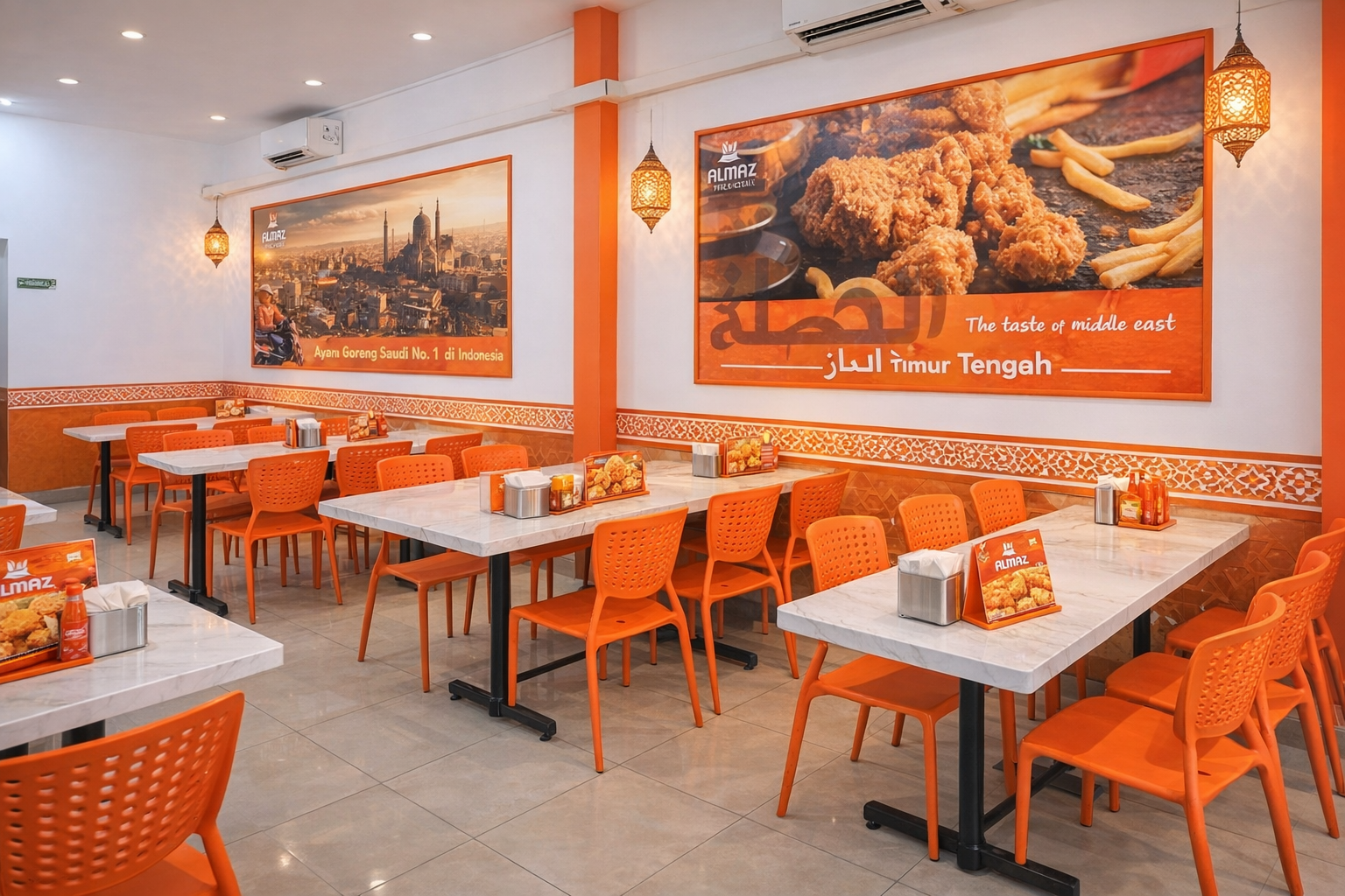 ALMAZ Fried Chicken – The Taste of Middle East