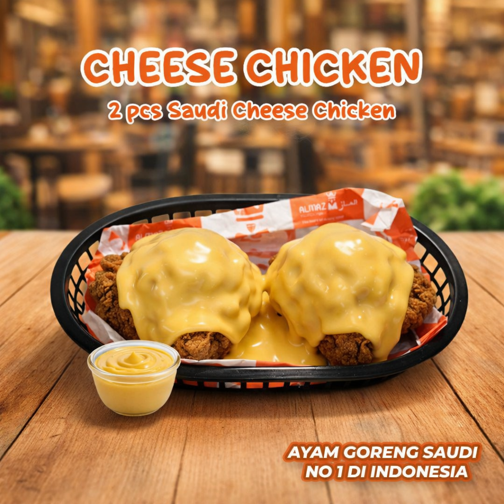 2 Pcs Chicken Cheese Alacarte