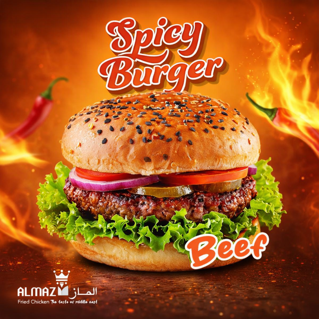 Spicy Beef Burger